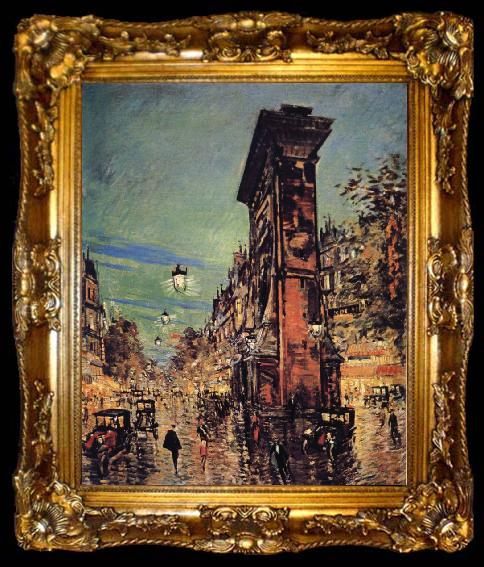 framed  Konstantin Korovin Paris France, ta009-2